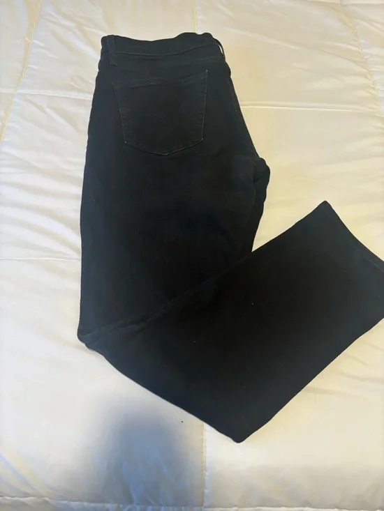 Levi's Slim Black Men's Jeans with Leather Patch - Picture 2 of 4